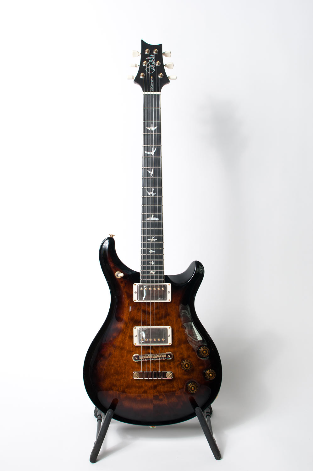 PRS McCarty 594 10 Top Quilt Black Goldburst