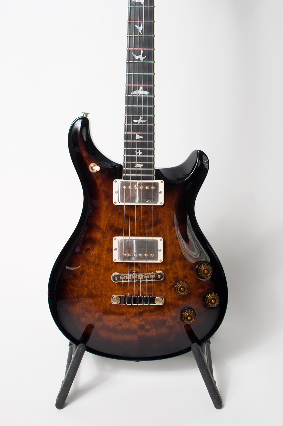 PRS McCarty 594 10 Top Quilt Black Goldburst