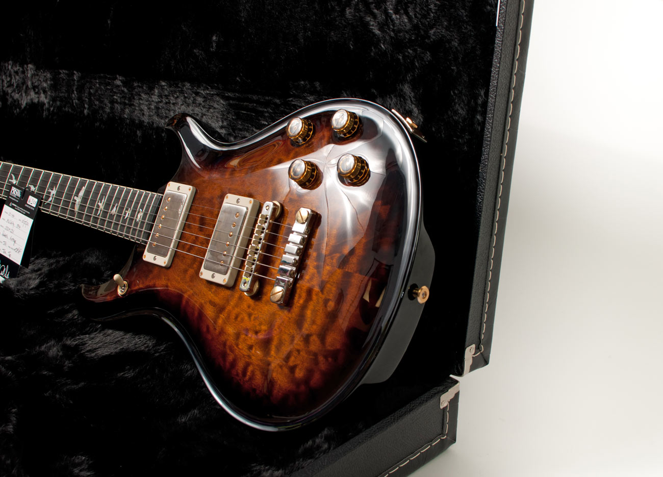 PRS McCarty 594 10 Top Quilt Black Goldburst