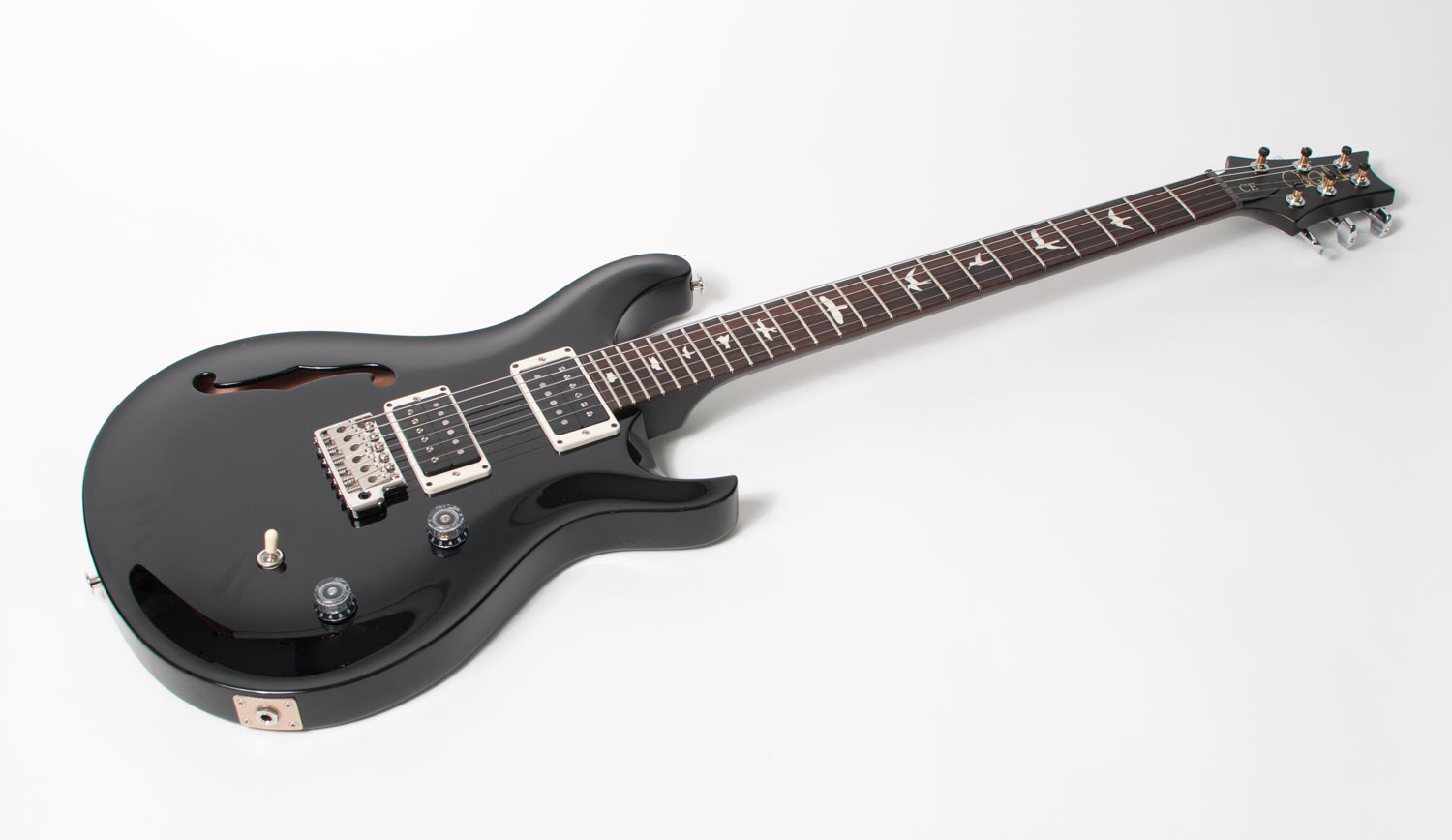 PRS CE24 Semi Hollow Black