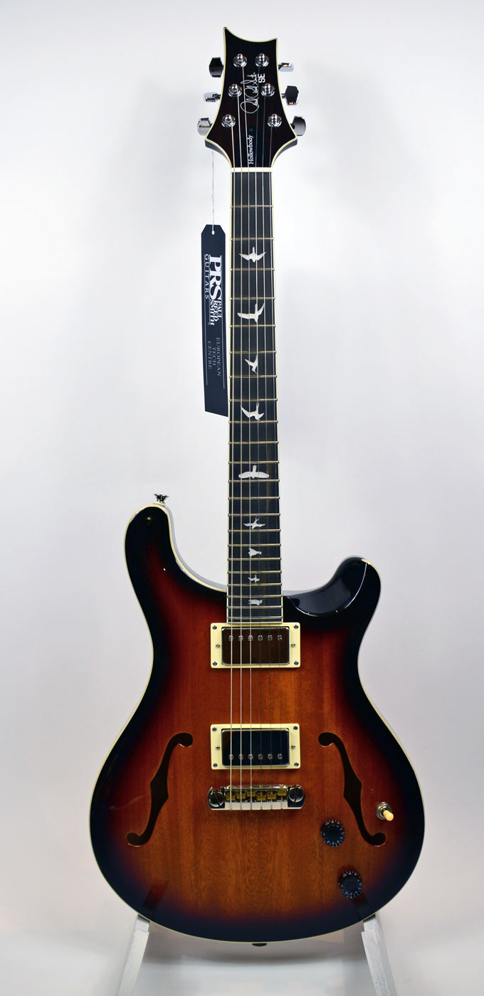 PRS SE Hollowbody II Tri-Colour Sunburst