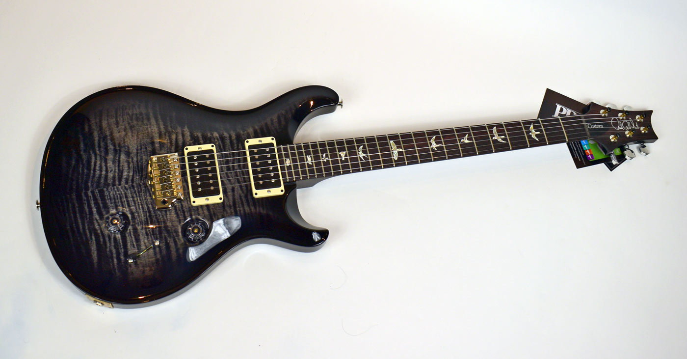 PRS Custom 24 Charcoal Burst Thin Gen III