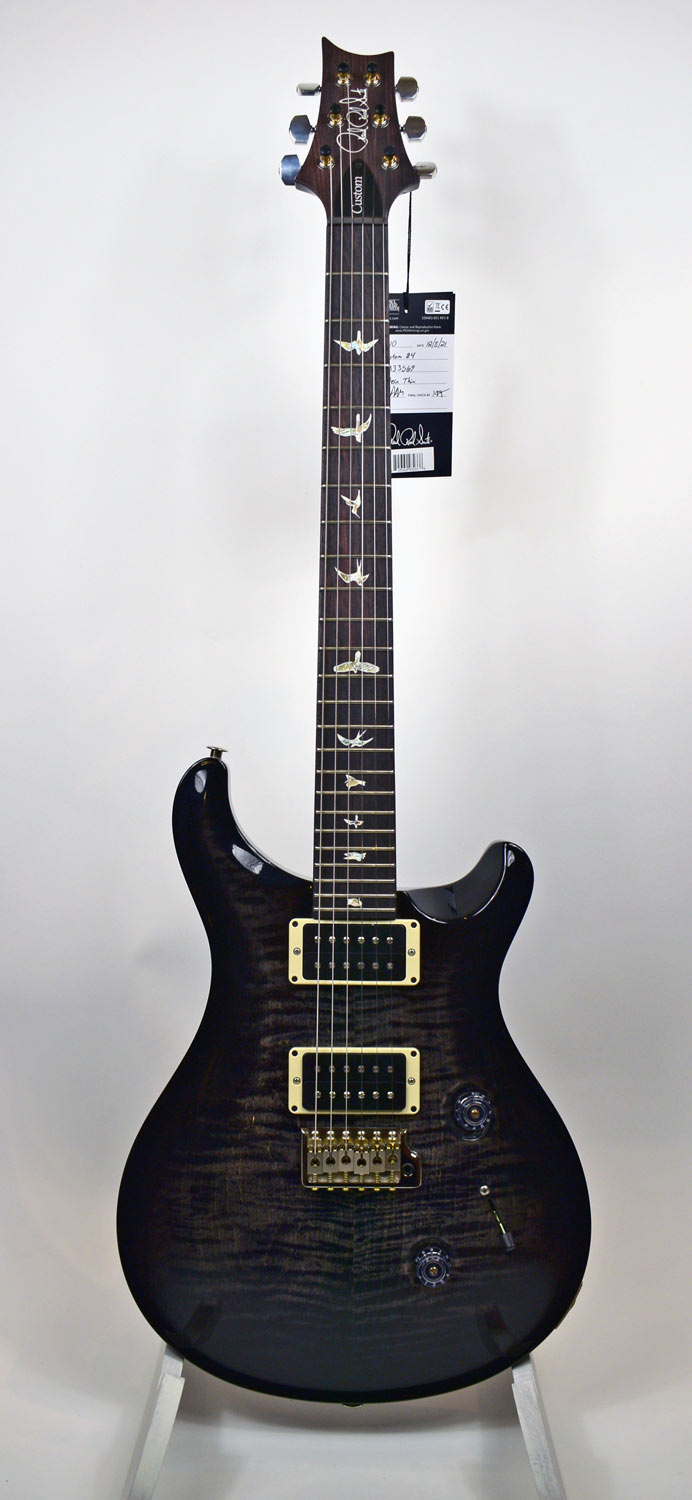 PRS Custom 24 Charcoal Burst Thin Gen III