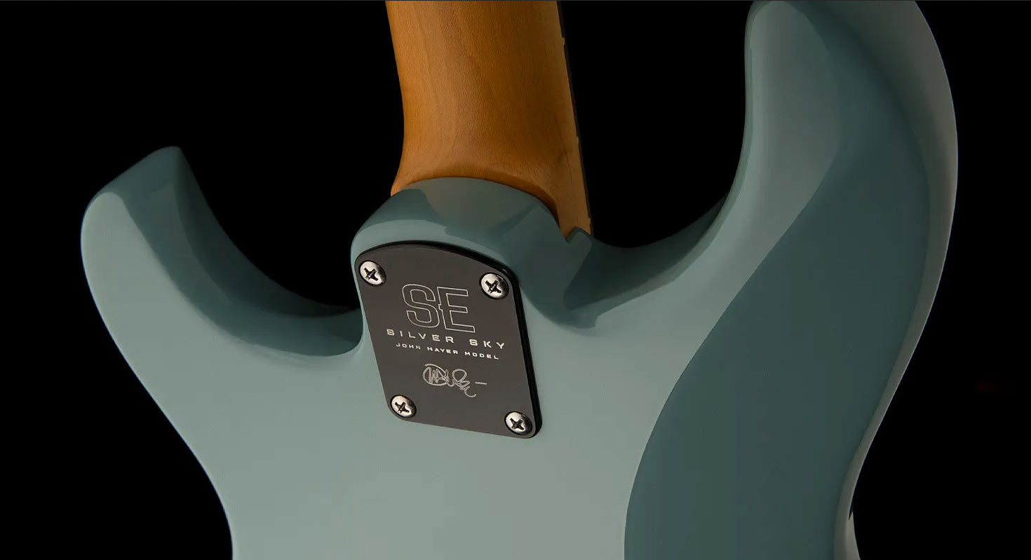 PRS SE Silver Sky Stone Blue