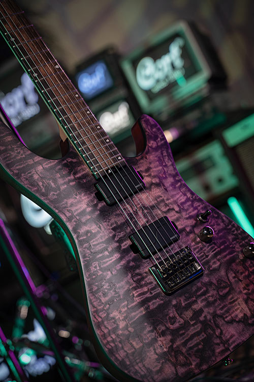 Cort KX500 Etched Deep Violet