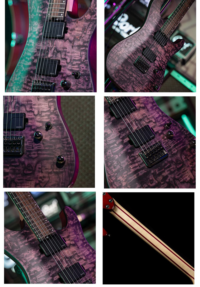 Cort KX500 Etched Deep Violet