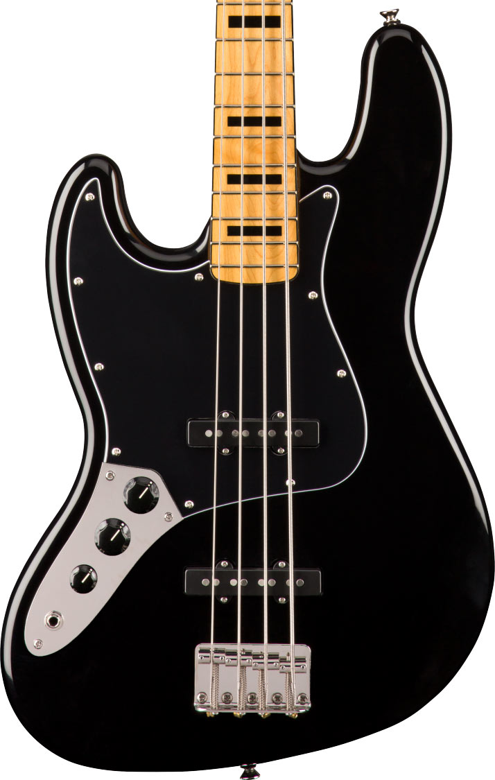 Squier Classic Vibe 70s Jazz Bass LH MN Black