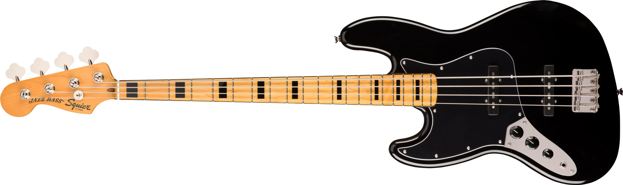 Squier Classic Vibe 70s Jazz Bass LH MN Black