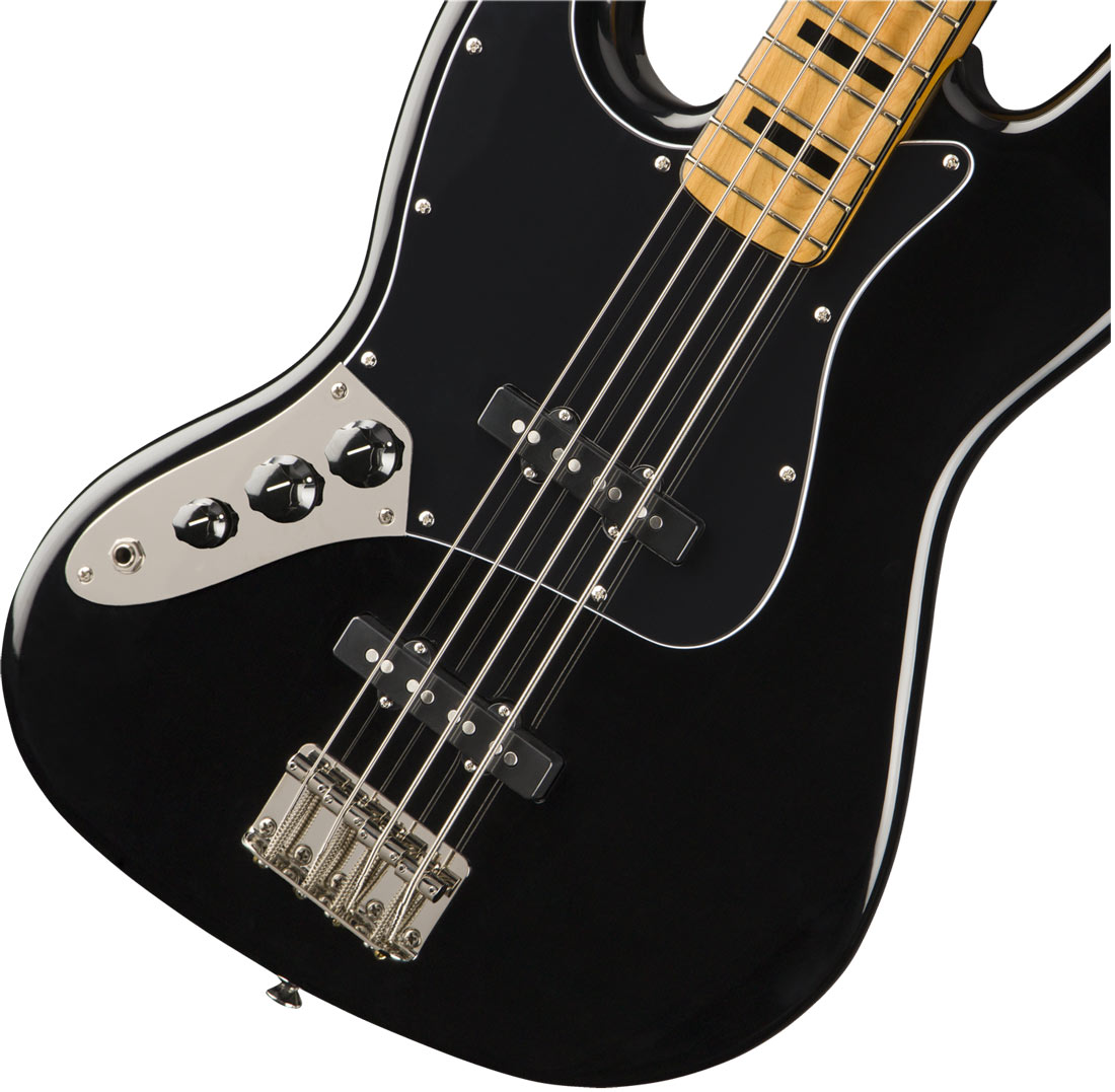 Squier Classic Vibe 70s Jazz Bass LH MN Black