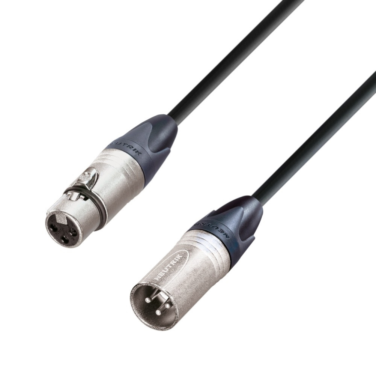 Adam Hall K5MMF1500 Microfoon Neutrik XLR female to XLR male 15 m Kabel