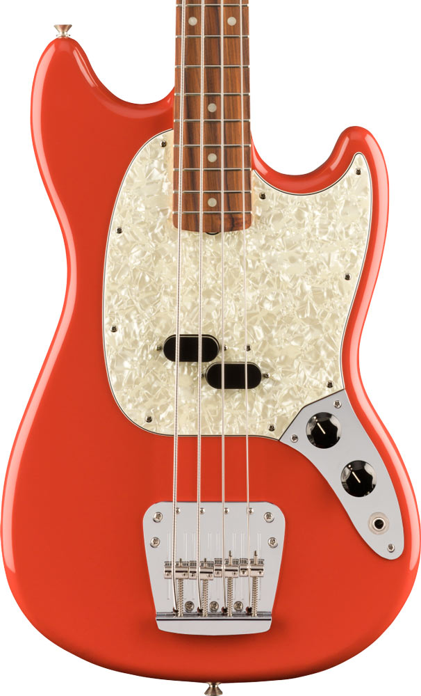 Fender Vintera 60s Mustang Bass PF Fiesta Red