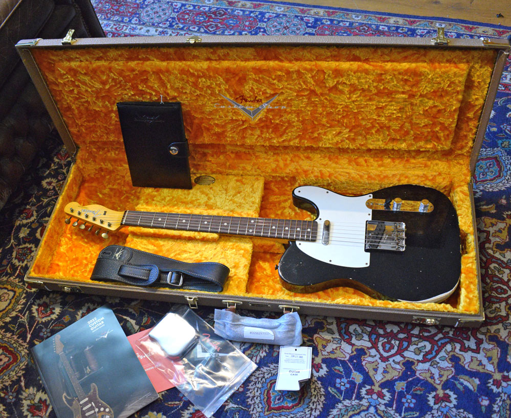 Fender 1960 Telecaster Relic Custom Shop Black