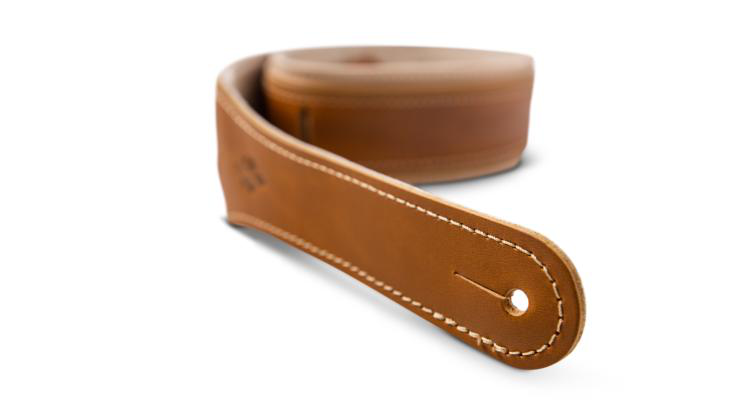 Taylor Reflections Leather Guitar Strap Palomino