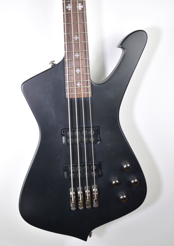 Ibanez SDB1 Black Flat Sharlee D'Angelo