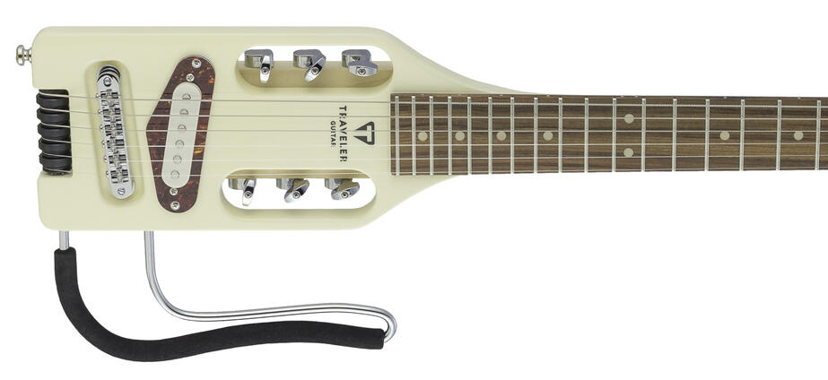 Traveler Guitar Ultra-Light Electric Vintage White