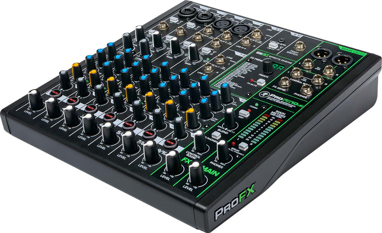 Mackie ProFX10v3 10-Channel USB Mixer