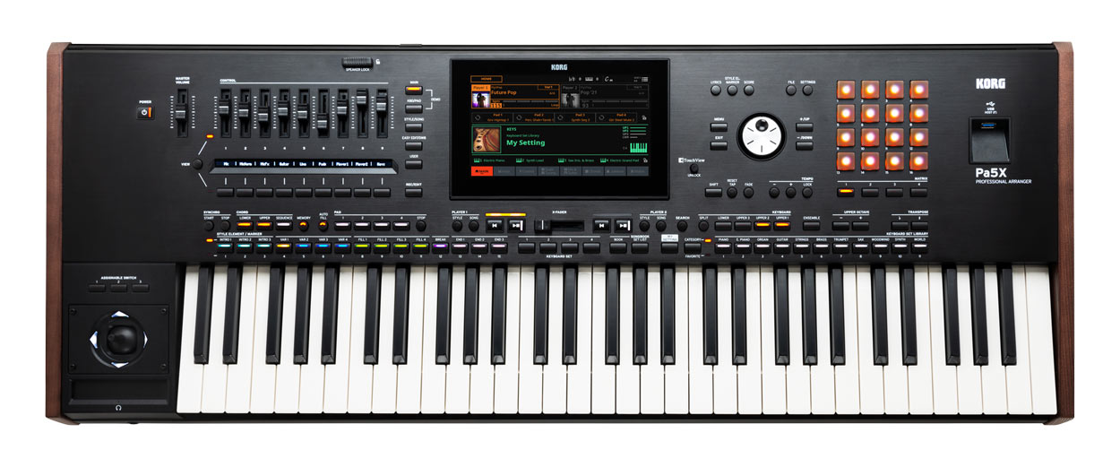 Korg PA5X 61 arranger keyboard