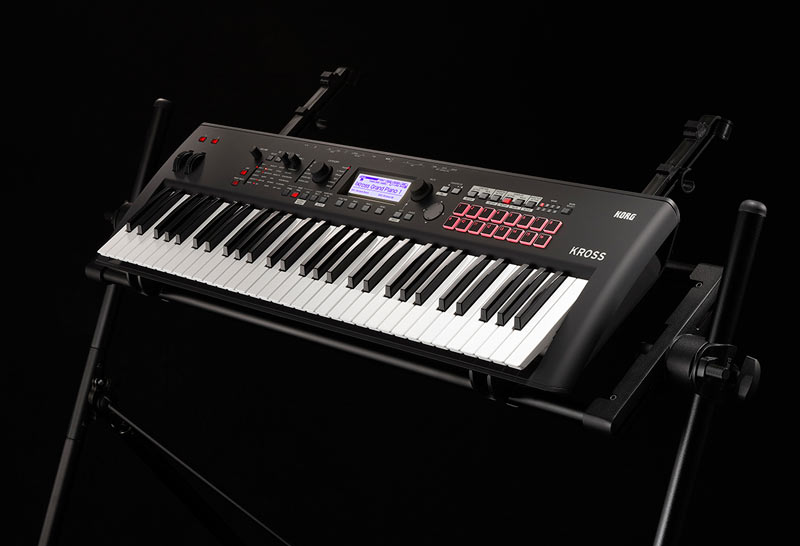 Korg KROSS MK2 61 MB Black synthesizer workstation