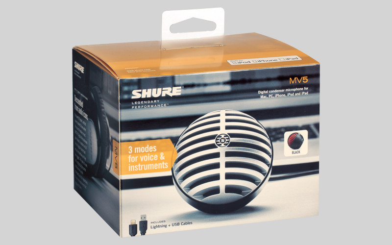 Shure MOTIV MV5 Digitale Condensatormicrofoon