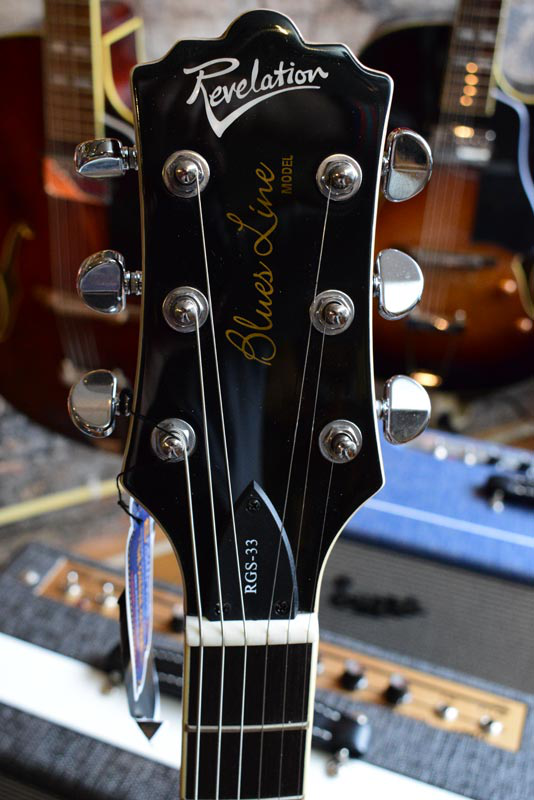 Revelation RGS33 DLX Vintage sunburst