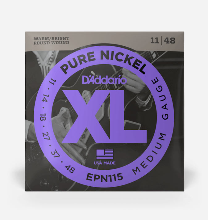 D'addario EPN115 11-48 Pure Nickel