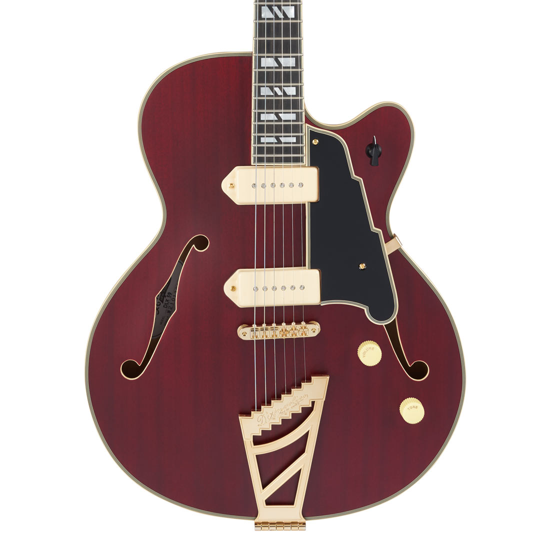 DAngelico Deluxe 59 Satin Trans Wine