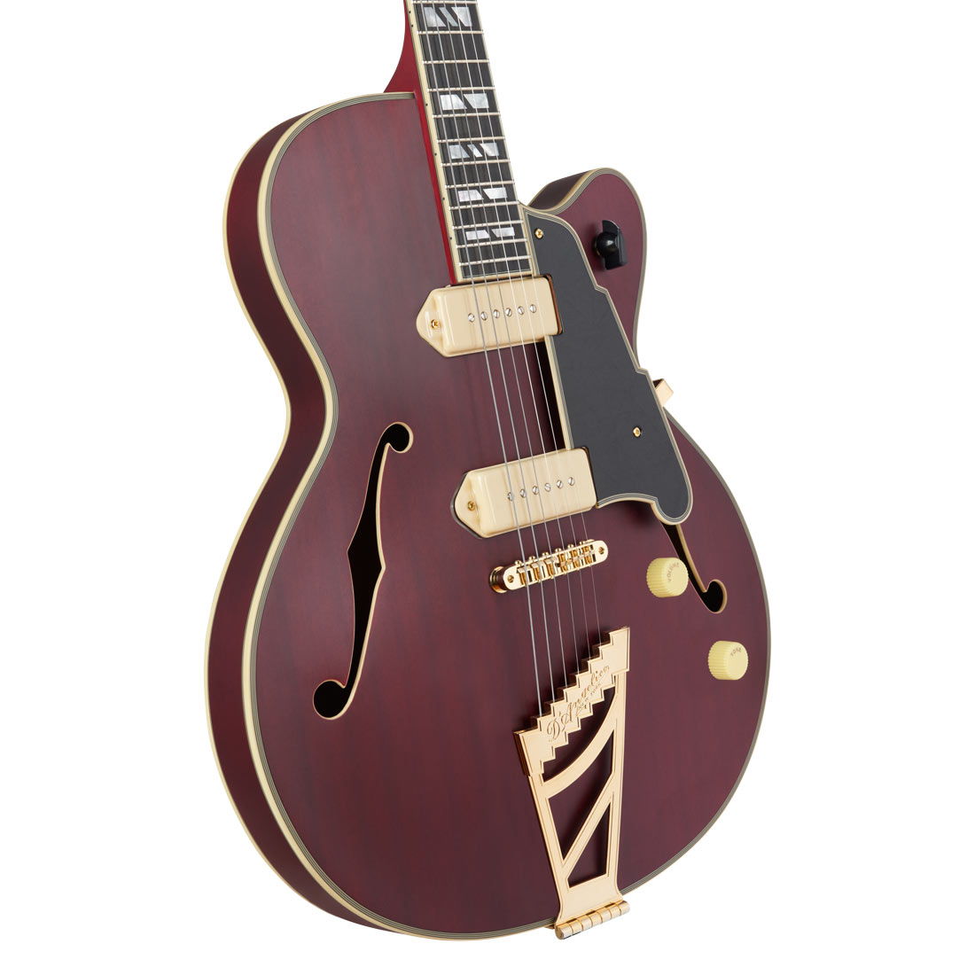 DAngelico Deluxe 59 Satin Trans Wine