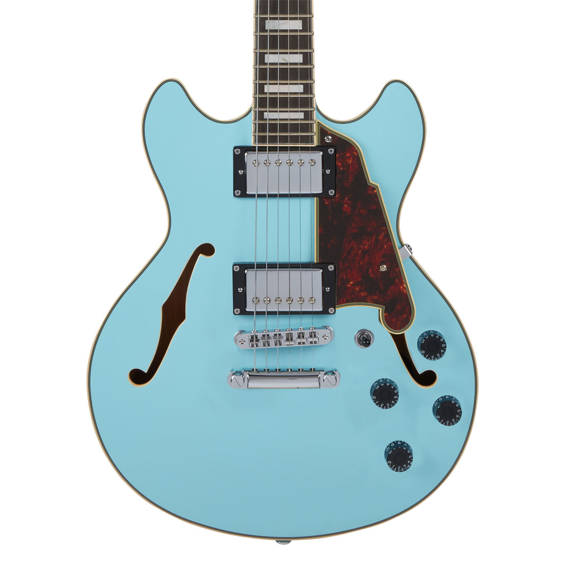 DAngelico Premier Mini DC Sky Blue