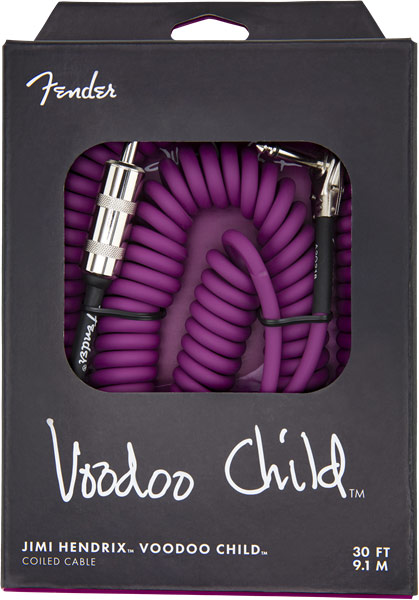 Fender Hendrix Voodoo Child kabel purple