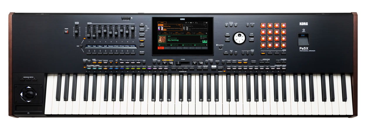 Korg PA5X 76 arranger keyboard