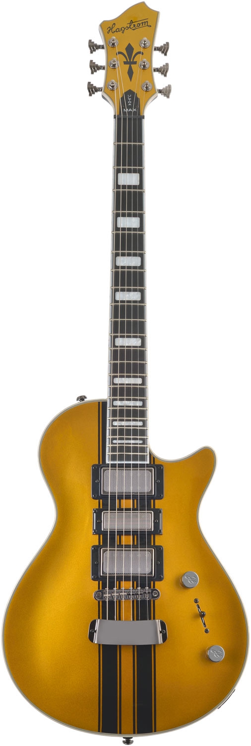 Hagstrom Ultra Max Special Blockbuster Yellow Metallic