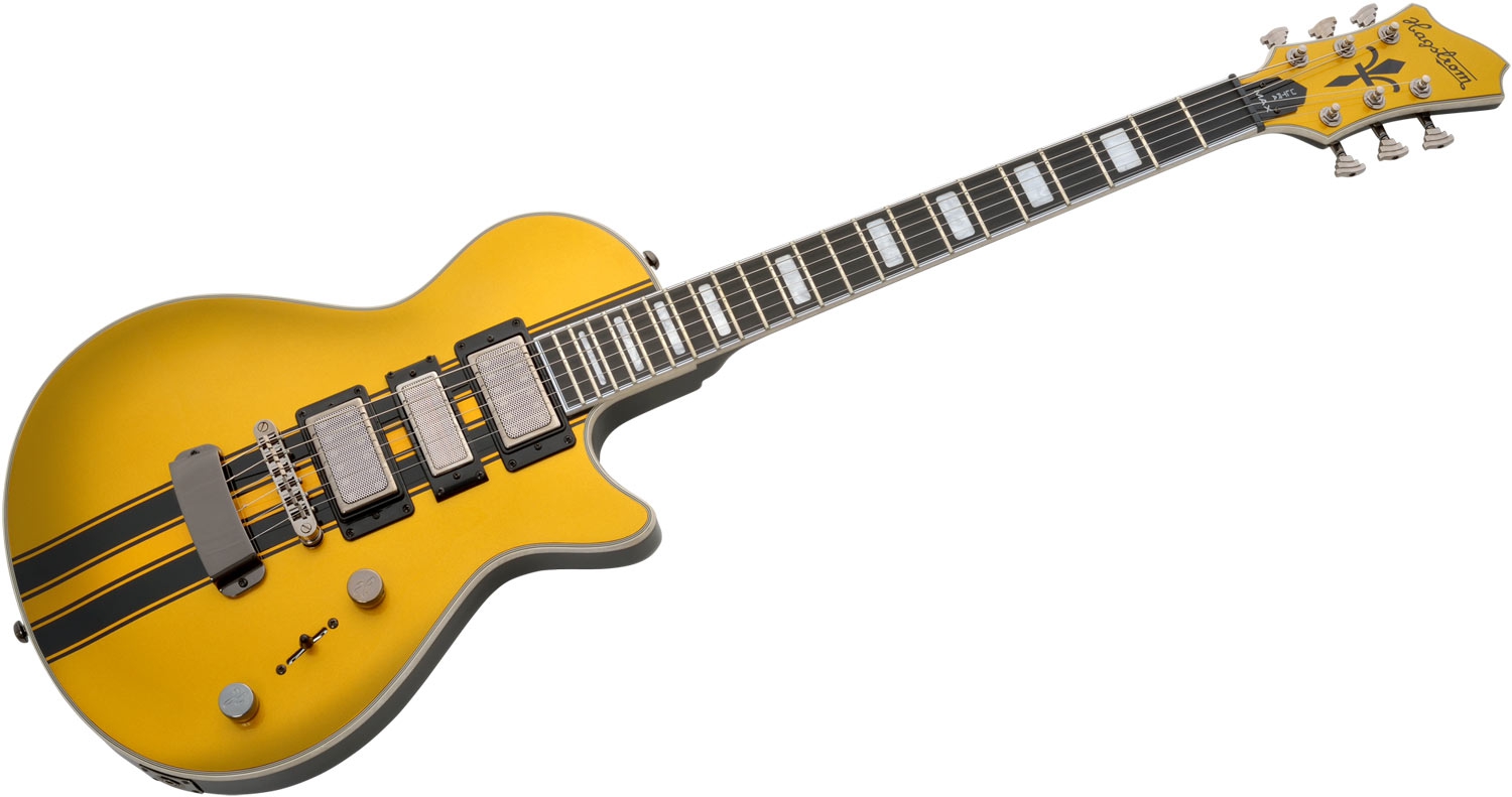 Hagstrom Ultra Max Special Blockbuster Yellow Metallic