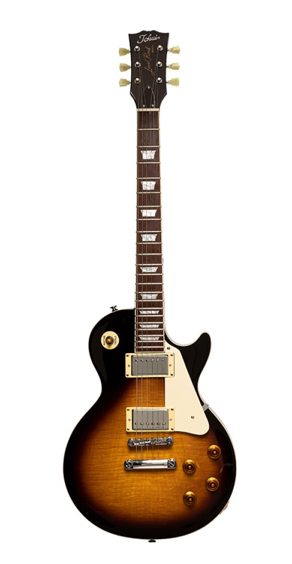 Tokai LS62 BS Flame Brown Sunburst