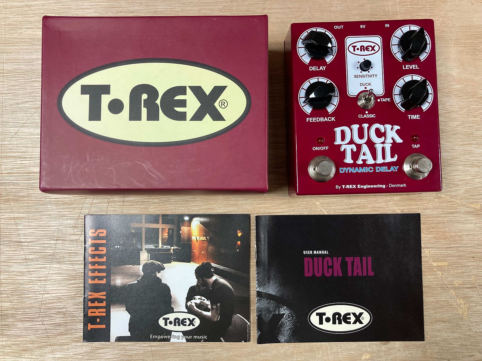 T-Rex Duck Tail Dynamic Delay |opruiming | Dijkmanmuziek