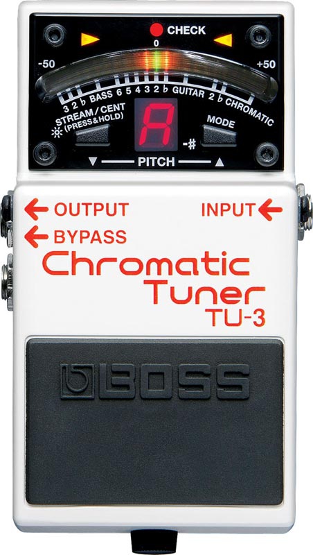 Boss TU-3 stage tuner