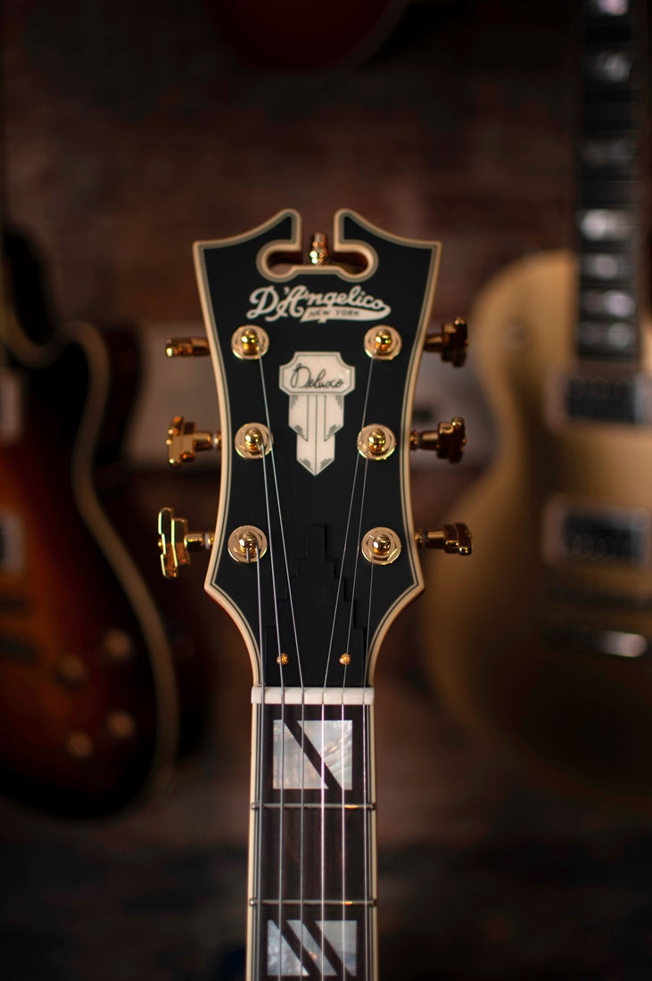 DAngelico Deluxe 59 Satin Brown Burst