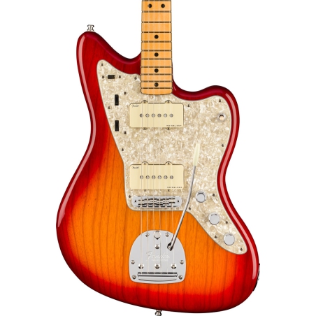 Fender American Ultra Jazzmaster MN Plasma Red Burst