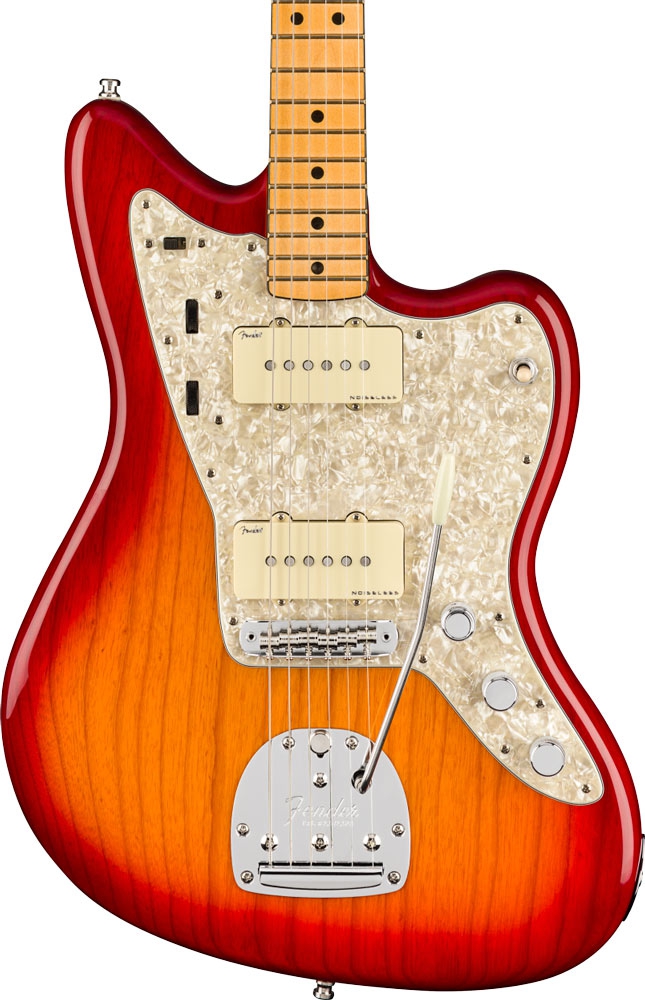 Fender American Ultra Jazzmaster MN Plasma Red Burst