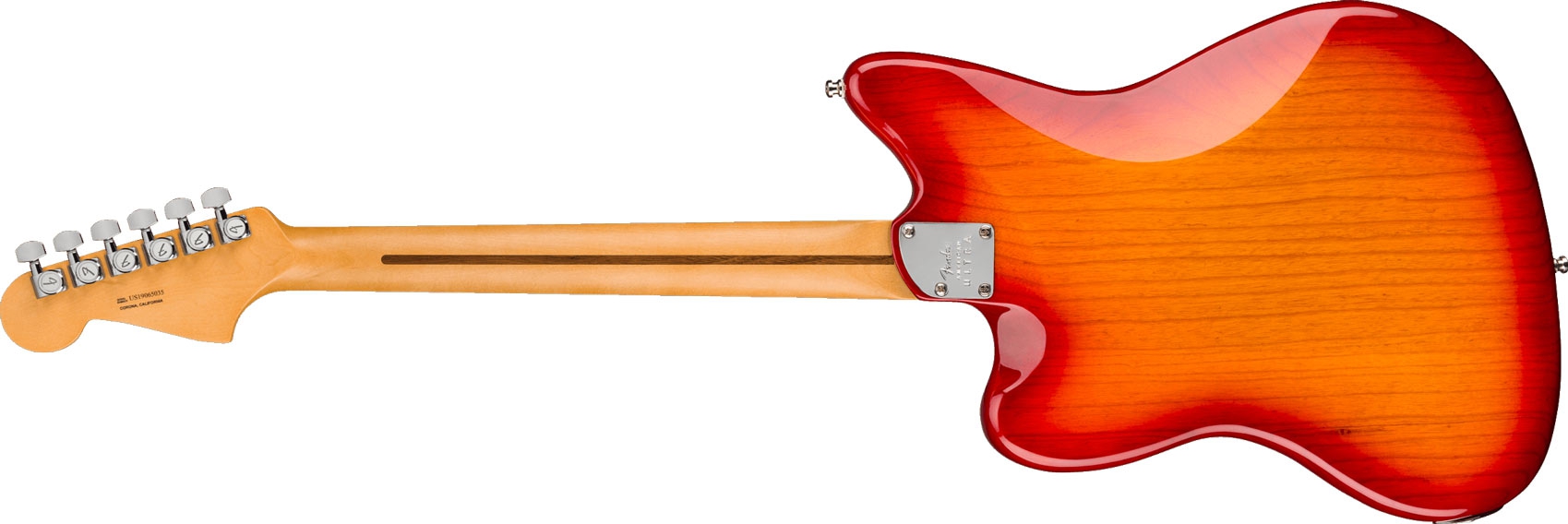 Fender American Ultra Jazzmaster MN Plasma Red Burst