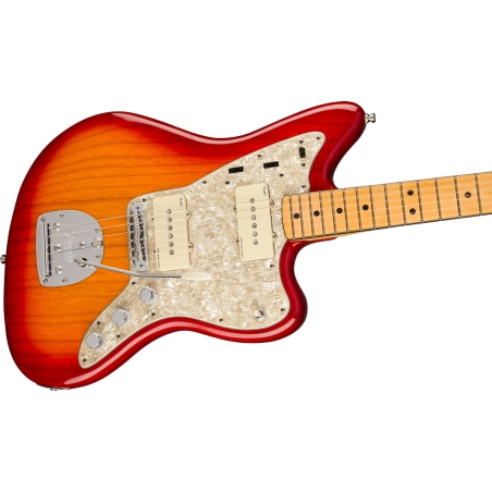 Fender American Ultra Jazzmaster MN Plasma Red Burst