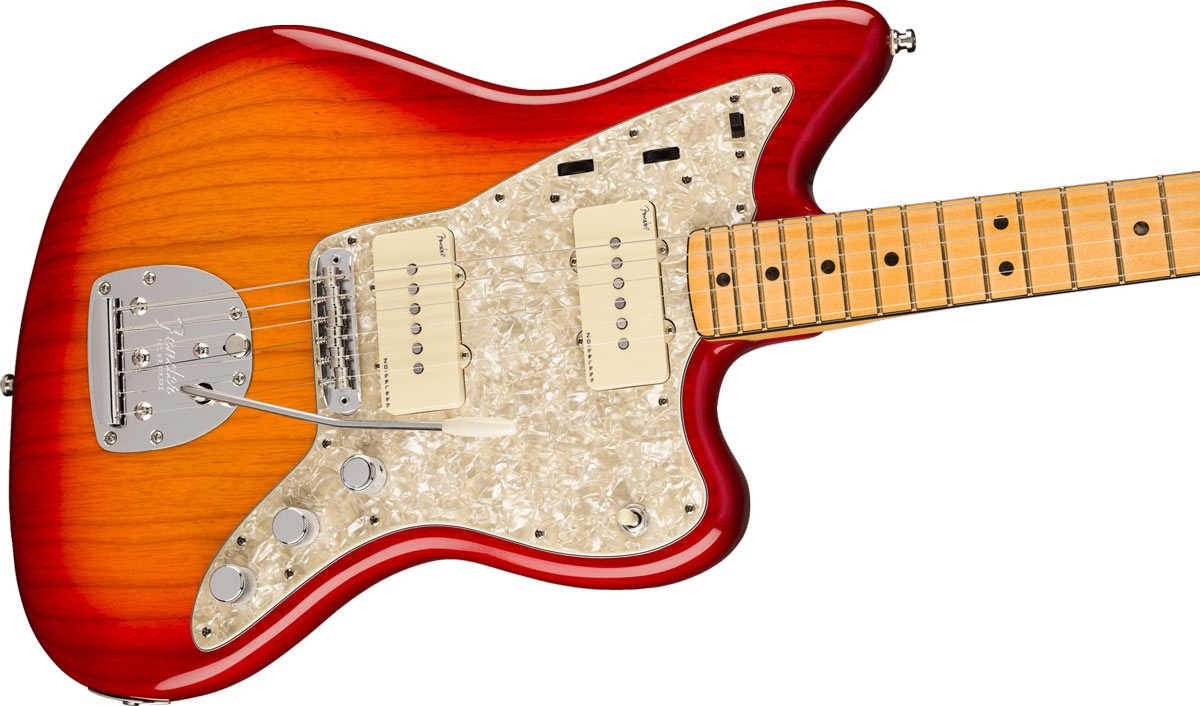 Fender American Ultra Jazzmaster MN Plasma Red Burst