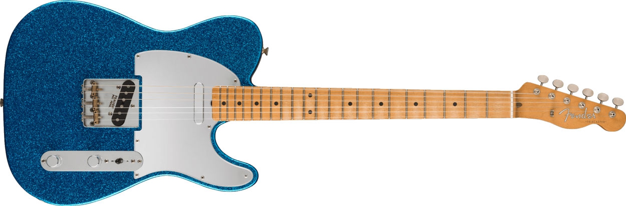 Fender J Mascis Telecaster MN Bottle Rocket Blue Flake