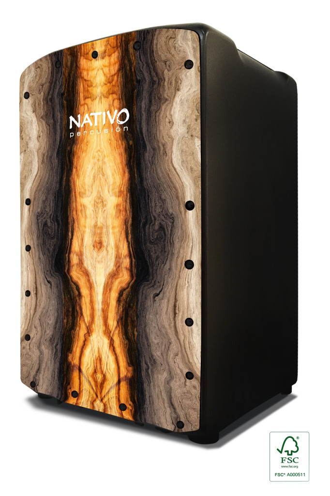 Nativo Percussion Cajon Pro Plus X Bass Magma