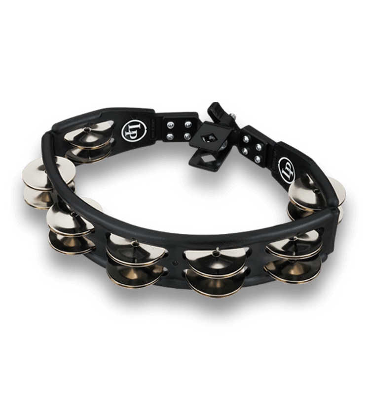 Latin Percussion LP160 Cyclop Steel Jingles Mountable Tambourine