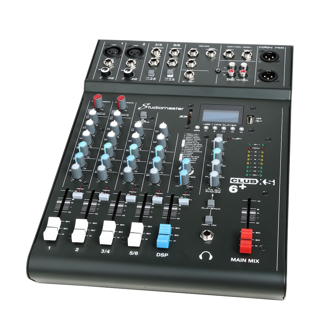 Studiomaster Club XS 6+ mixer