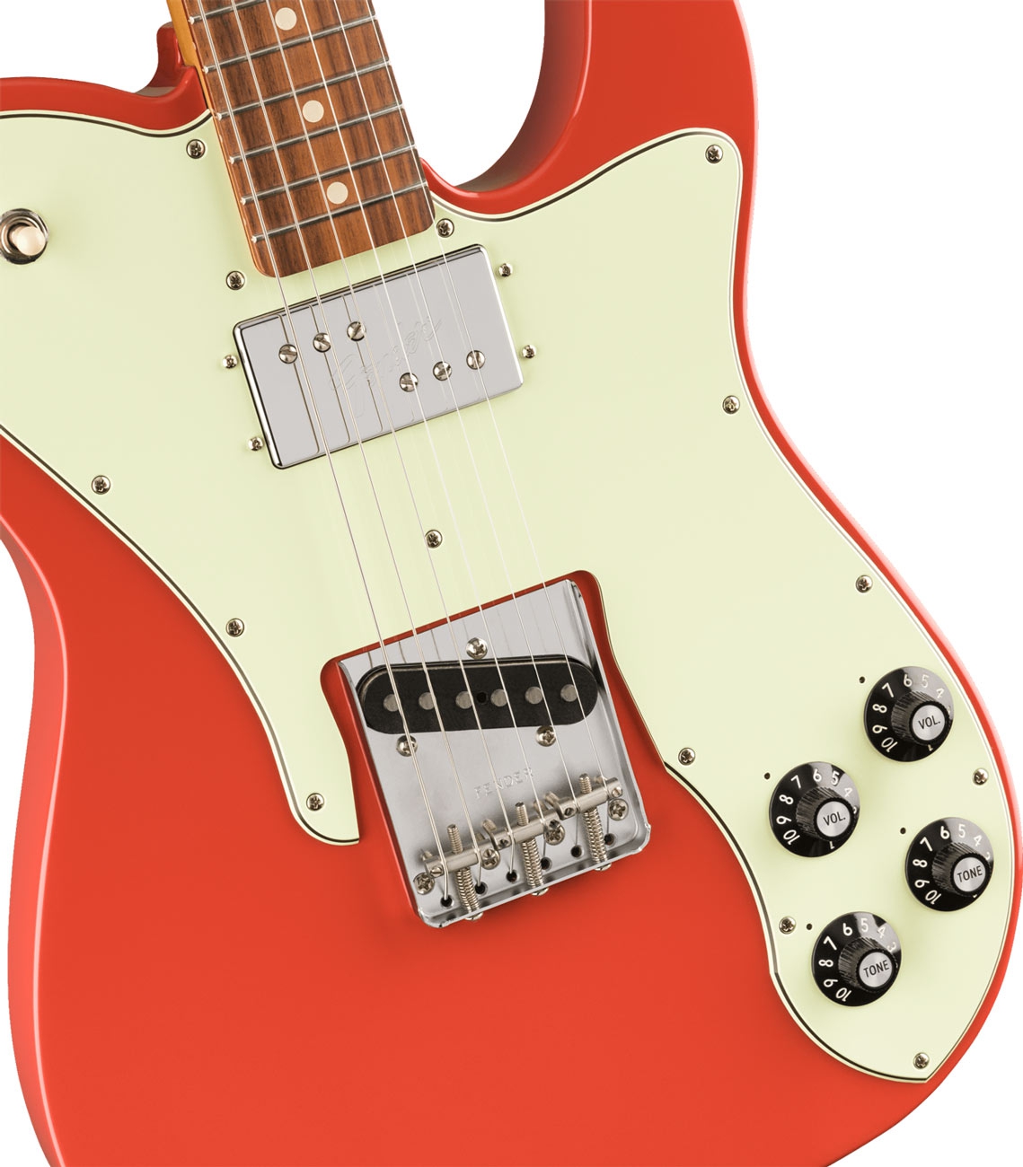 Fender Vintera 70s Telecaster Custom PF Fiesta Red