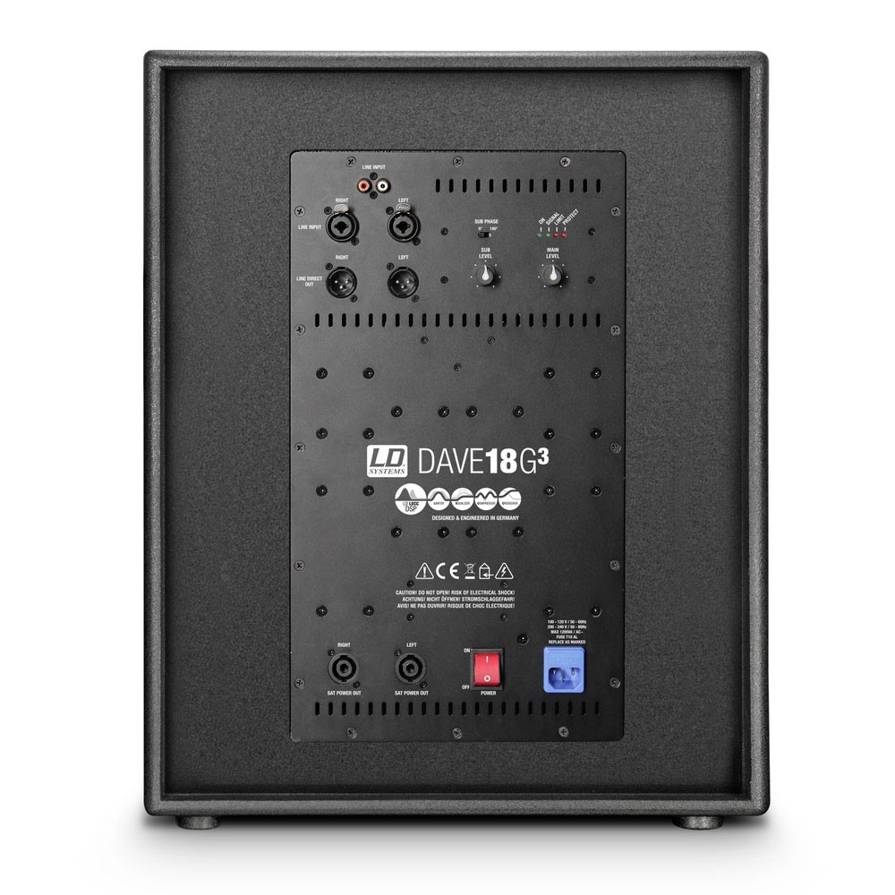 Ld Systems Dave 18 G3 compact PA systeem