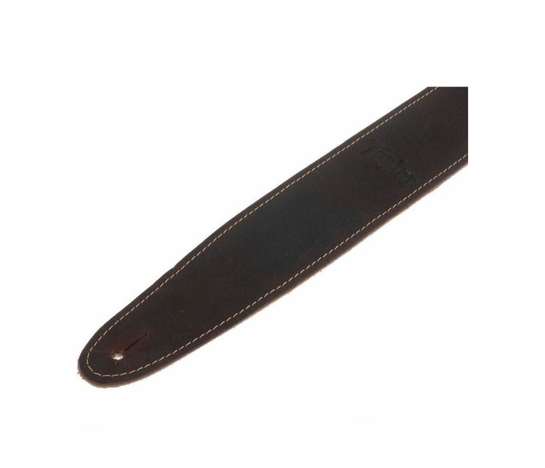 Taylor Suede Guitar Strap Chocolate Brown