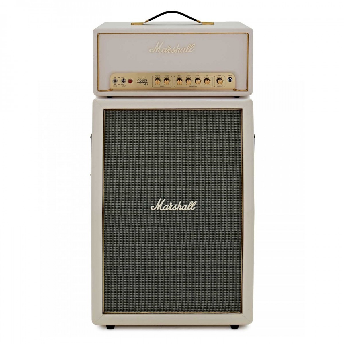 Marshall Origin 20 Head + 212A Cab Cream Levant