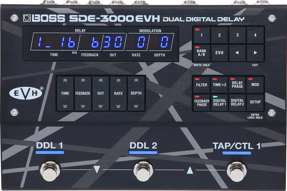 BOSS SDE-3000EVH Dual Digital Delay